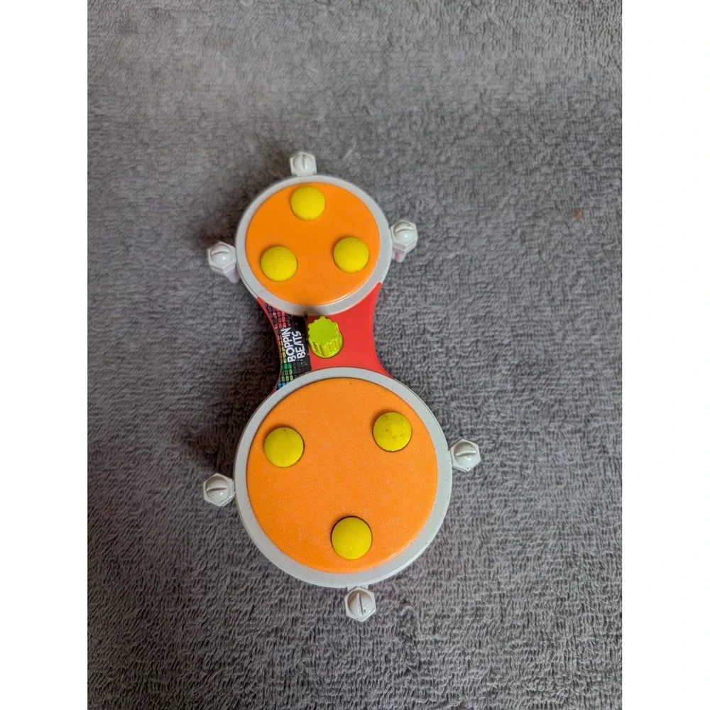 Boppin Beats Electronic Drum Pad Toy Red Orange Yellow Handheld‎ Musical Toy